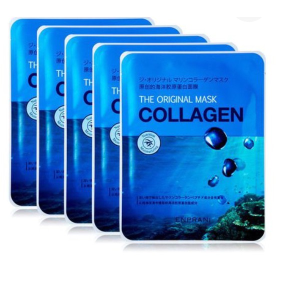 Mặt nạ Collagen Enprani The Original Mask Collagen 5 miếng