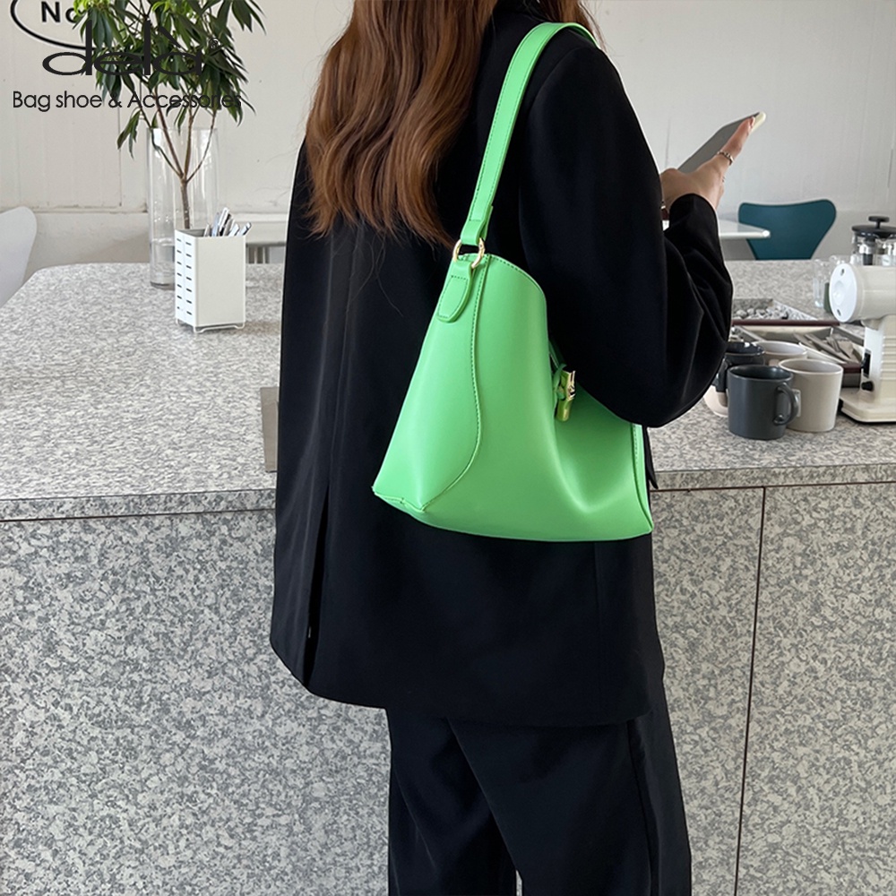 Dela Túi Xách Đeo Vai Kích Cỡ Lớn Phong Cách Thời Trang 2022 Dành Cho Nữ