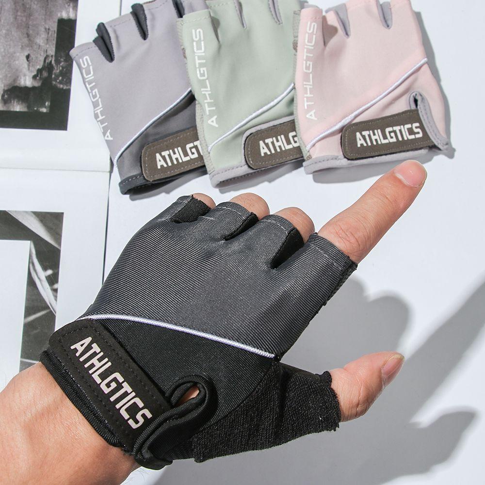 ORIENTLII Găng Tay Thể Thao Hở Ngón Thoáng Khí Chất Lượng