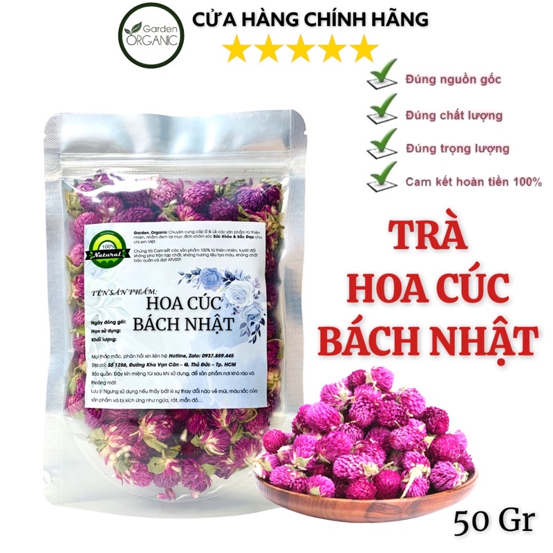 TRÀ HOA CÚC BÁCH NHẬT 50Gr