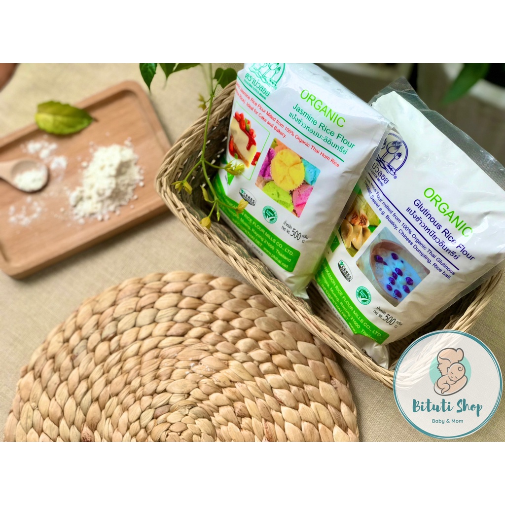 Các loại bột hữu cơ và nguyên liệu hữu cơ làm bánh cho bé ăn dặm - Bituti Shop