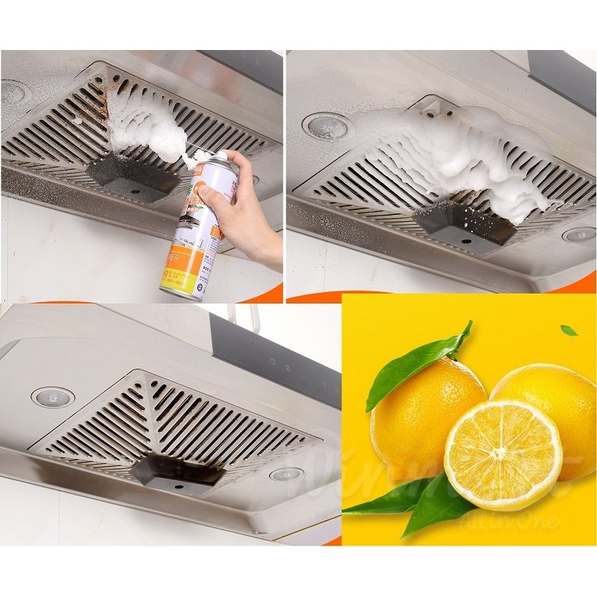 [FREESHIP] Chai Xịt Tẩy Rửa Nhà Bếp Đa Năng Kitchen Cleaner 500ml.