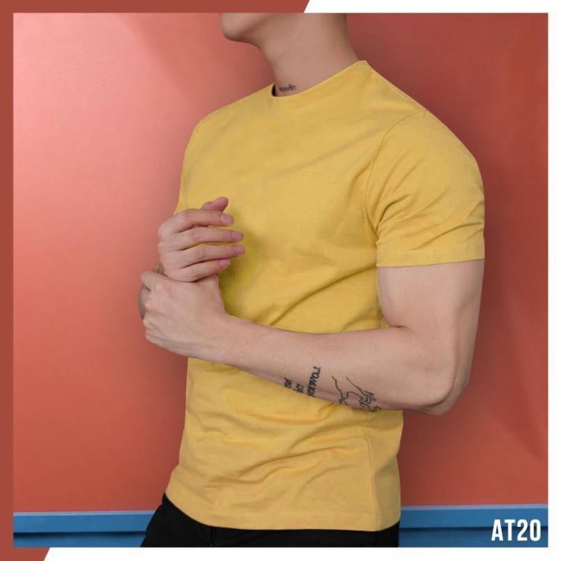 [1hittop] áo phông trơn nam nữ đủ size từ 40 đến 90kg áo thun đủ size A021