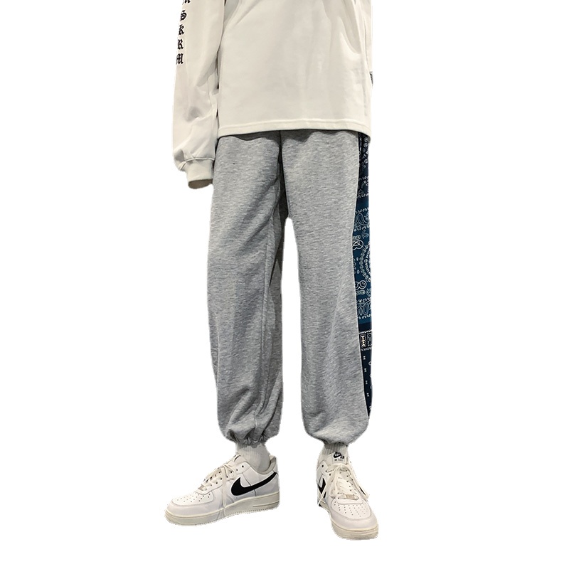 Quần ống rộng thoải mái phong cách Nhật Bản thời trang cho nam size M-3XL