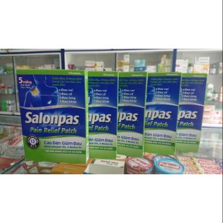Salonpas pain relief cao dán hộp 5 miếng