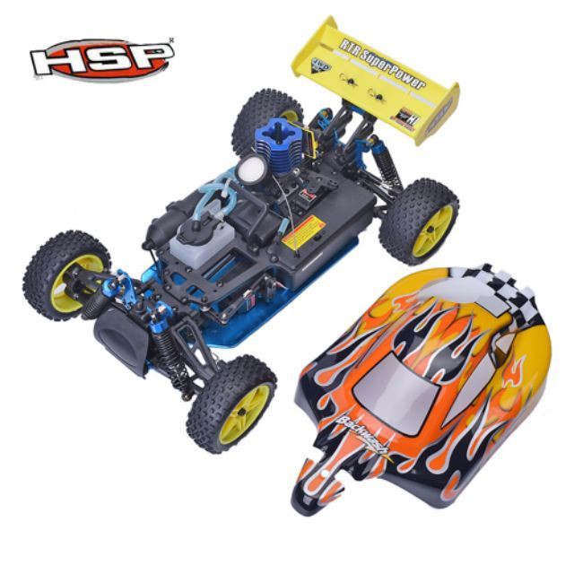 [HSP SHOP] Xe điều khiển chạy xăng buggy 94166