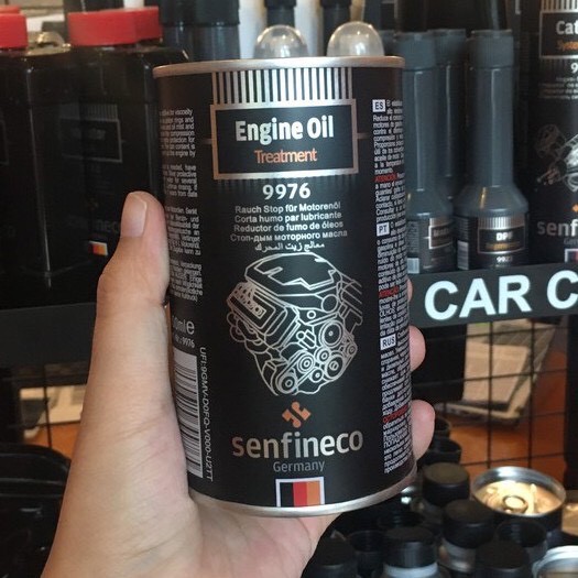 Senfineco 9976 - Phụ Gia Ổn Định Nhớt Senfineco Engine Oil Treatment 300ml Tặng Khăn
