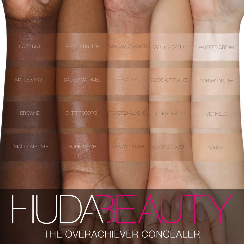 Huda Beauty - Kem Che Khuyết Điểm Huda Beauty The Overachiever High Coverage Concealer 10ml