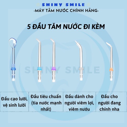 Máy tăm nước cầm tay H2ofloss HF9P  phiên bản MỚI NHẤT 2022 - thiết bị vệ sinh răng miệng hoàn hảo