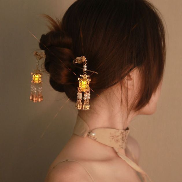 Trâm cài tóc CHLINS phối tua rua độc đáo thanh lịch cho nữ