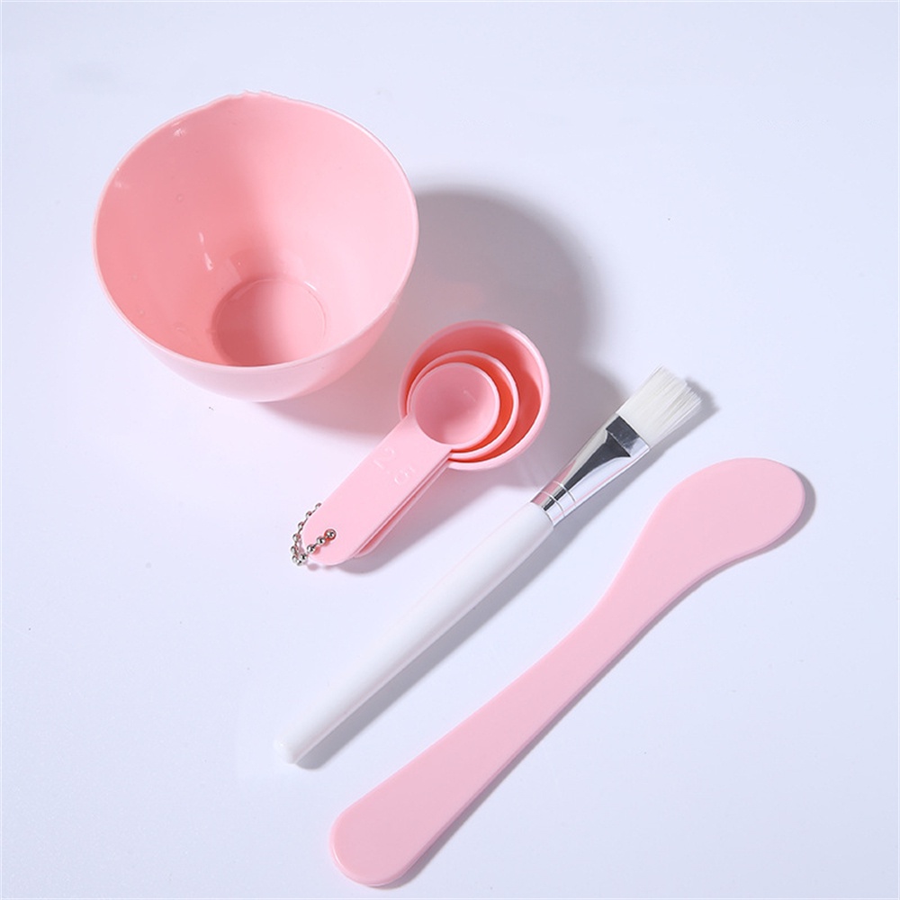 Set 6 Dụng Cụ Trang Điểm Mặt Gồm Bát / Cọ / Que Khuấy / Que Khuấy Trộn / Que Khuấy