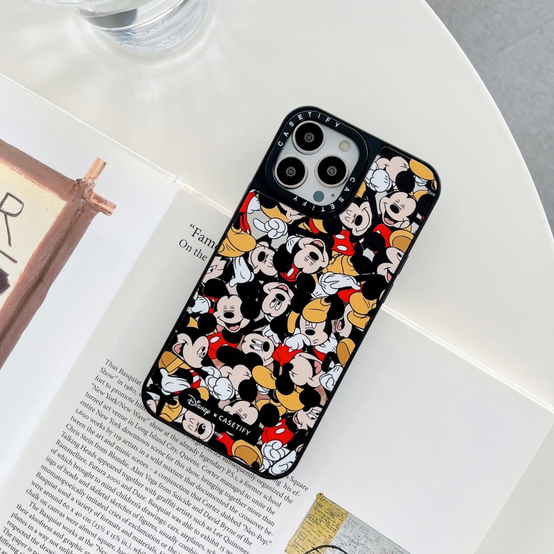 Ốp Điện Thoại Chống Sốc Họa Tiết Chuột Mickey Disney Cho iPhone 14 13 12 11 Pro Max Plus X XR XS Max