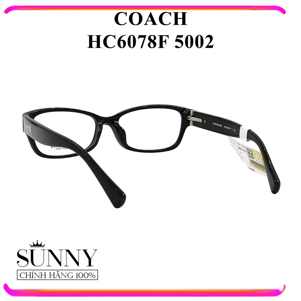 HC6078F 5002 - mắt kính C0ACH chính hãng ITALIA, bảo hành toàn quốc