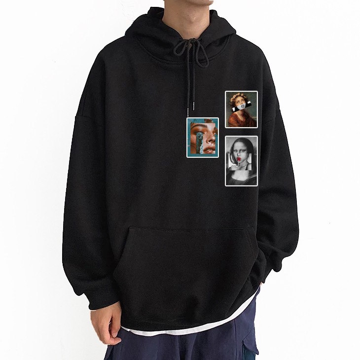 Áo Hoodie Form Rộng Nam Nữ Postcard | BigBuy360 - bigbuy360.vn