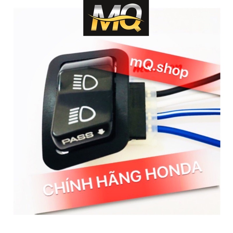 Công tắc passing sh kèm rắc nháy đèn pha lắp cho các dòng xe như wave a, s, rs, rsx 110, future 125, pcx....
