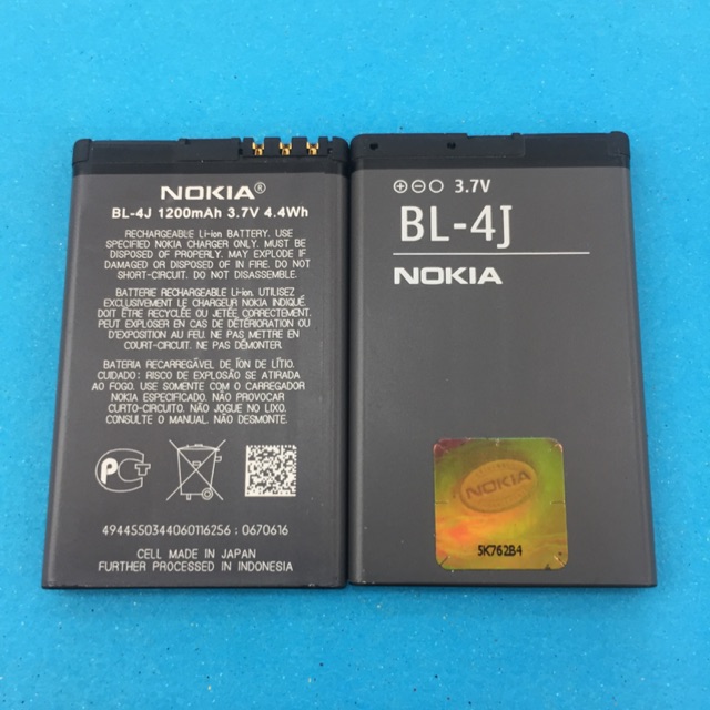 Pin nokia BL 4J zin máy