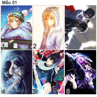 Poster/ Tranh dán tường anime Noragami Vị Thần Lang Thang ( 11 mẫu)