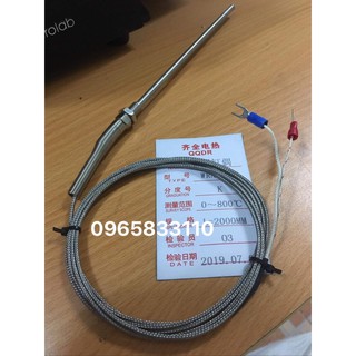 dây can nhiệt ,dây cảm biến ,dây dò nhiệt k phi 5x100 (0~800 độ c )