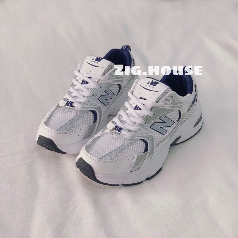 Giày New B 530 Trắng Xám | BigBuy360 - bigbuy360.vn