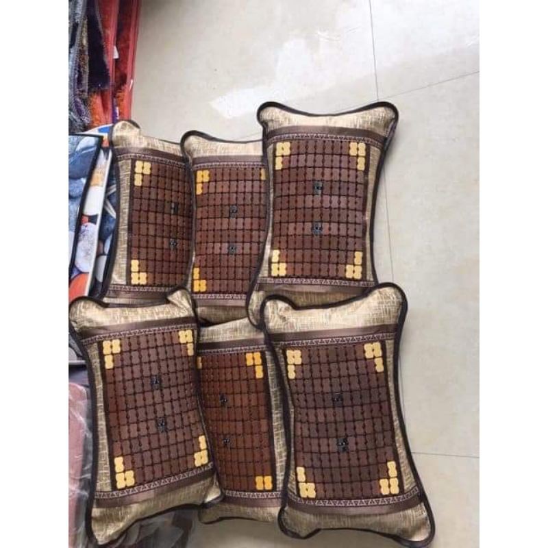 Gối trúc mây hạt cao cấp