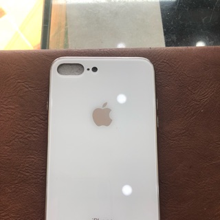 [ Sale] Ốp lưng Kính ip8 plus trắng