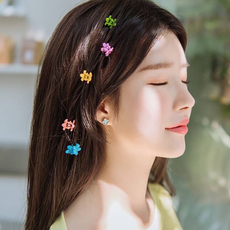 5 Chiếc Kẹp hoa nhỏ dễ thương phong cách Hàn Quốc Tatitava