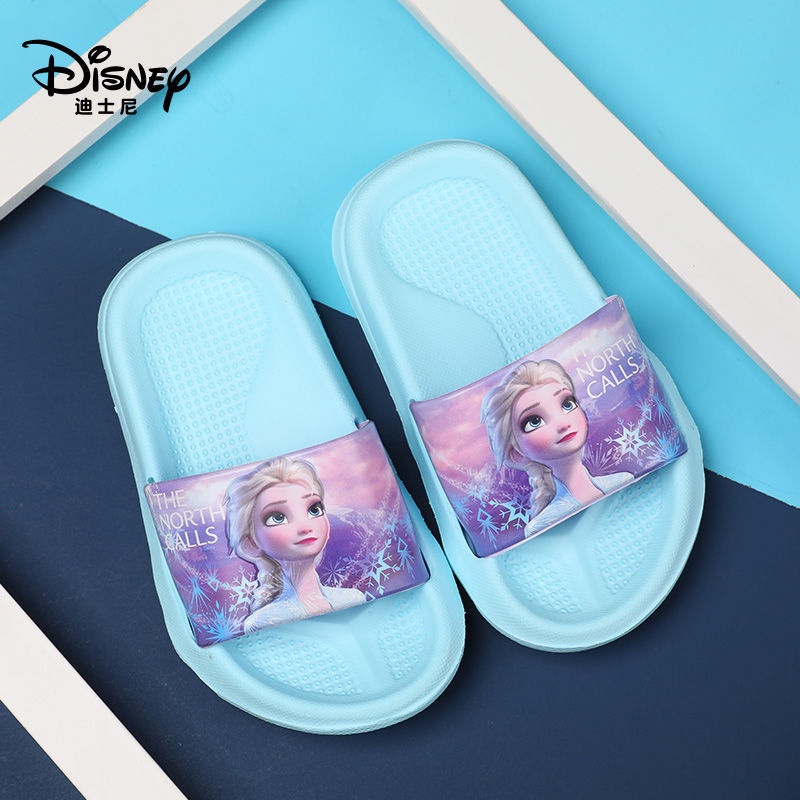 ♛Dép Đi Trong Nhà Chống Trượt Họa Tiết Công Chúa Disney Thời Trang Mùa Hè Cho Mẹ Và Bé