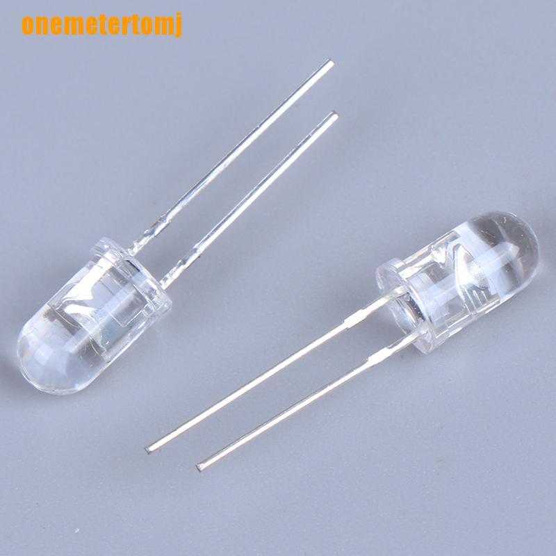 Bộ 100 Đèn Led Điốt 5mm Thiết Kế Nhiều Màu Sắc