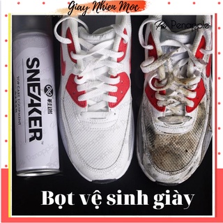 Bình xịt bọt tuyết làm sạch vệ sinh giày dép cao cấp 300ML
