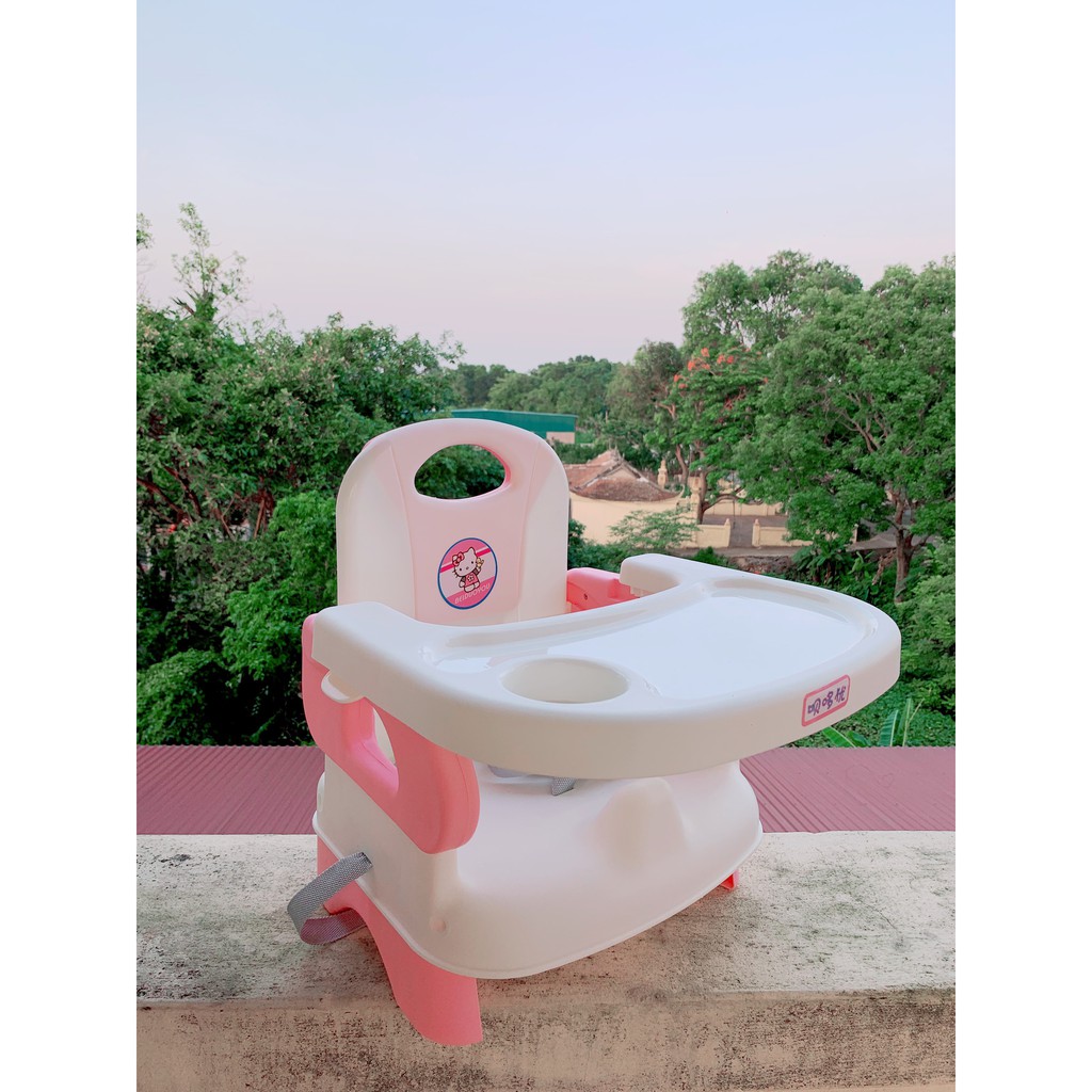 Ghế ăn dặm gấp gọn 3 Chế độ - Kèm chân sắt cho bé Cao Cấp