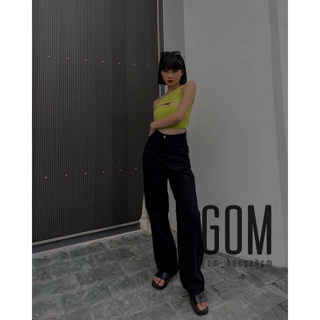 Jean suông ống rộng 190  (Ảnh/ clip shop chụp)