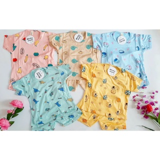 Bộ cộc tay thun lạnh Minky Mom cho bé