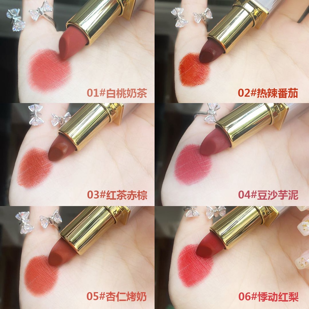 Son Lì Thiết Kế Ống Vuông Màu Sắc Thời Trang TTa270