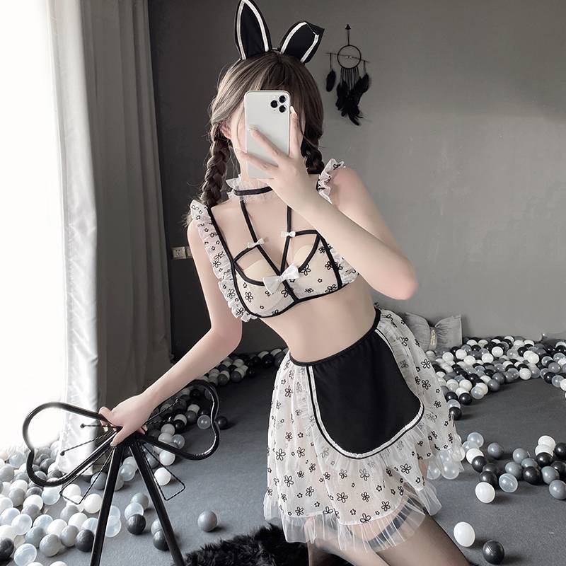 Bộ Đồ Ngủ Hóa Trang Cô Hầu Gái/ Thỏ Gợi Cảm Cho Nữ