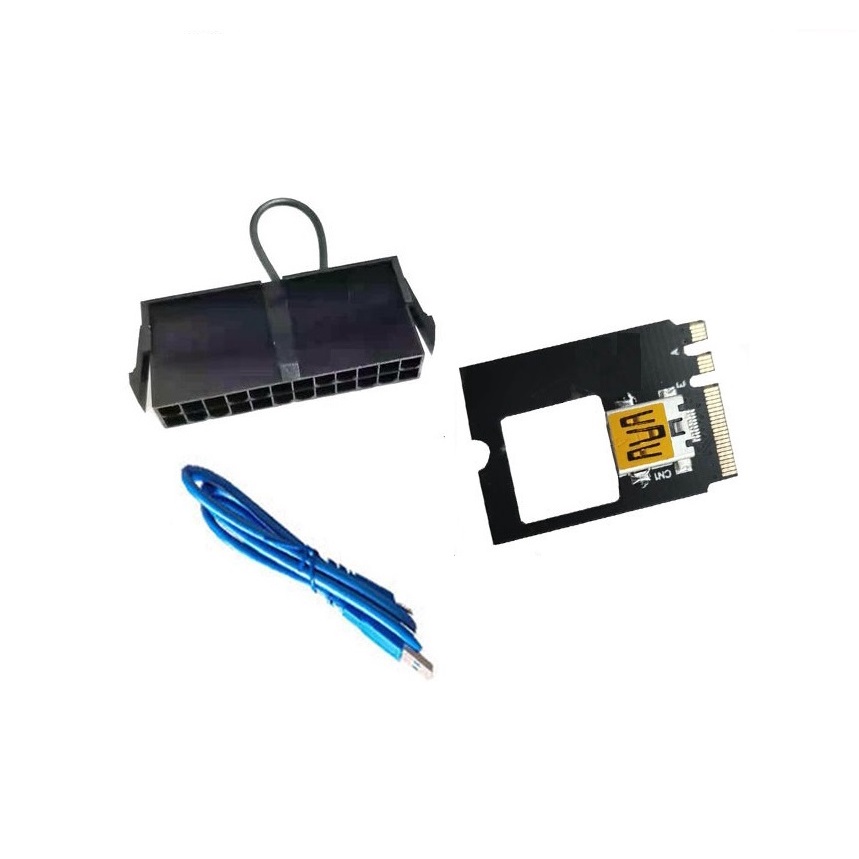 Riser M2 A+E to PCIE 16x Lắp VGA rời cho Laptop