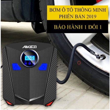 Bơm ô tô điện tử tự ngắt AIKESI hàng chính hãng bảo hành 1 năm