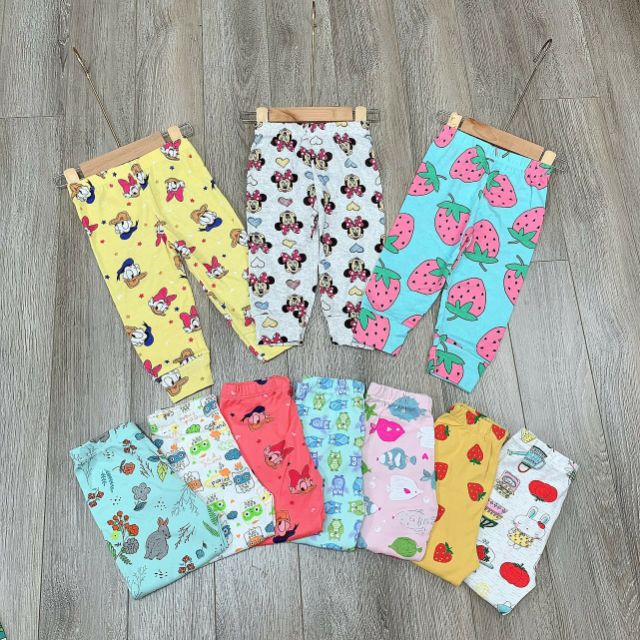 THANH LÝ - Quần dài cotton bozip hàng xuất dư, vải mềm mát