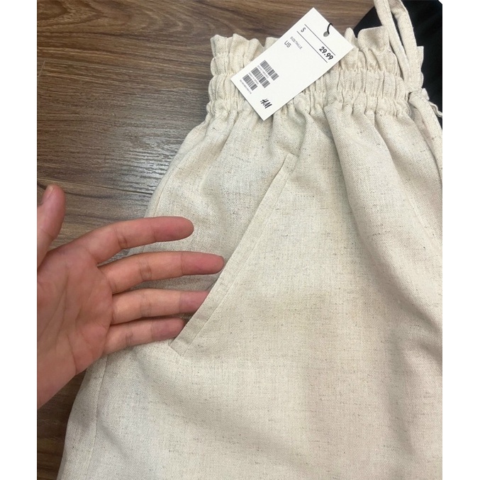 [ảnh thật] Quần Linen H M | BigBuy360 - bigbuy360.vn