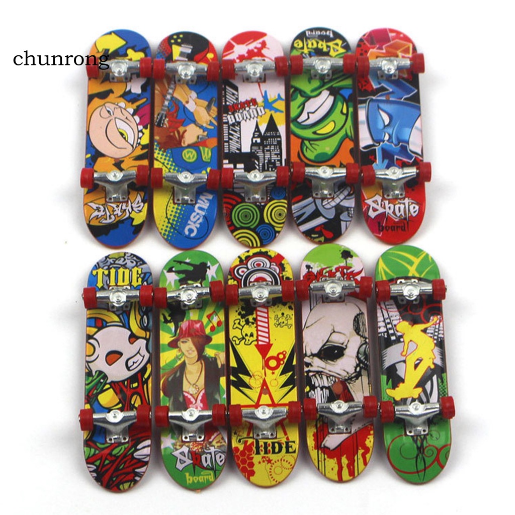 Cr Ván Trượt Ngón Tay Mini Bằng Hợp Kim Thiết Kế Dễ Thương Dùng Trang Trí Nhà Cửa