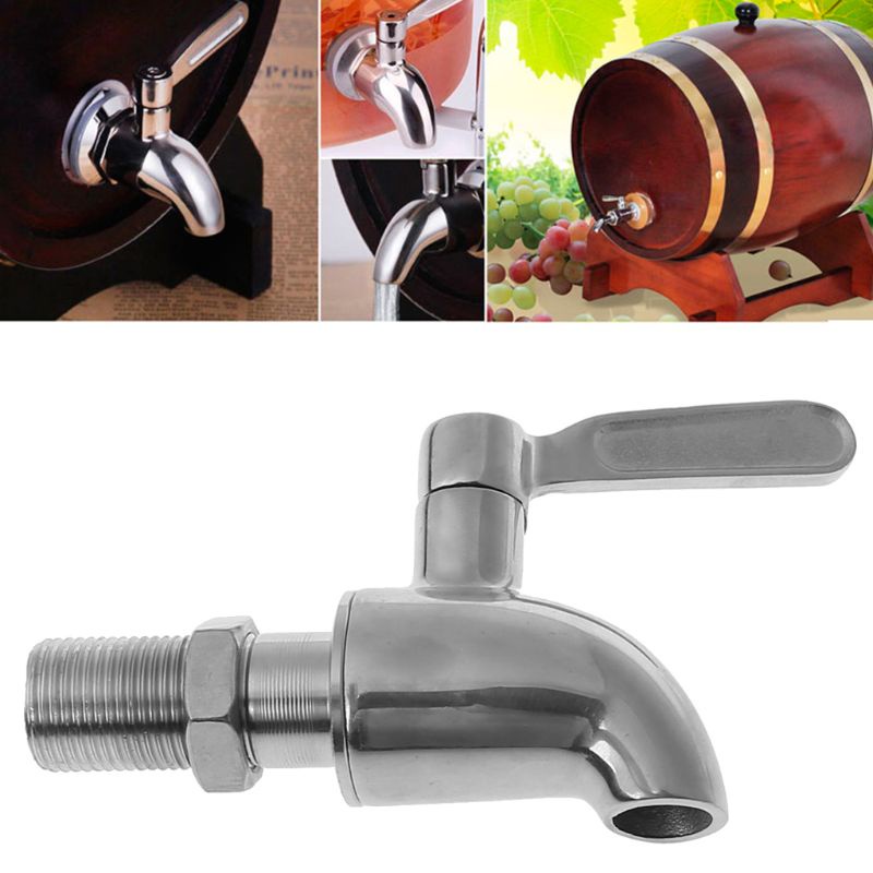 Vòi Rót Rượu Bằng Thép Không Gỉ M16