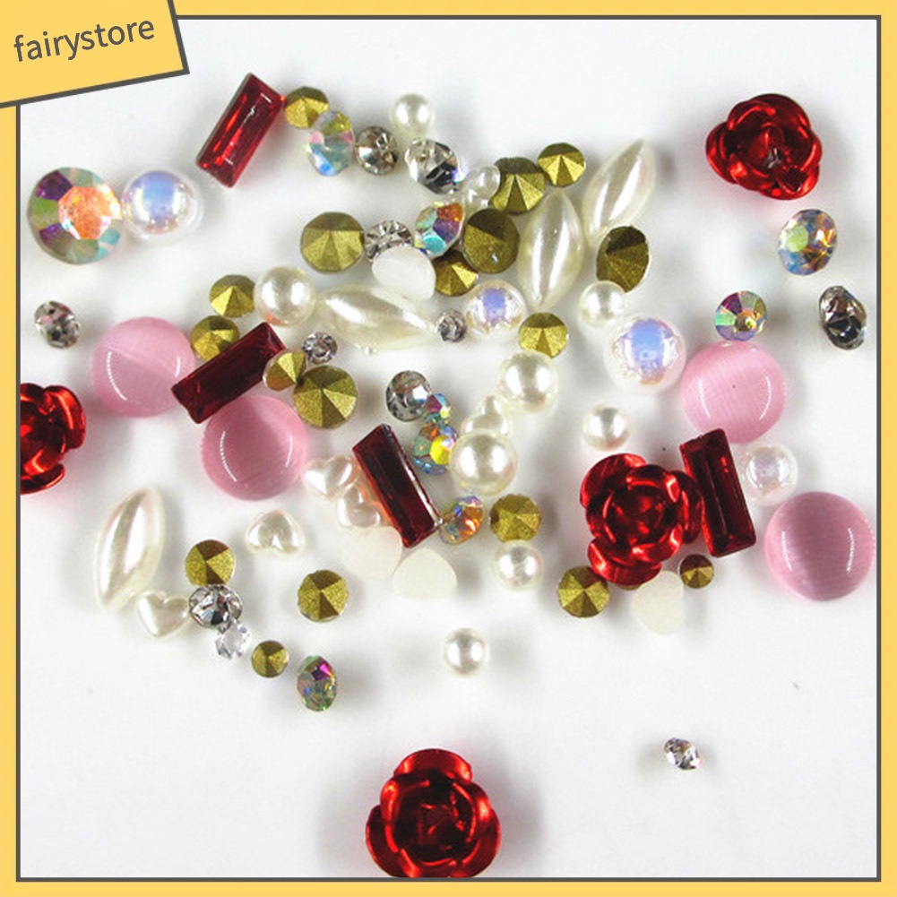 Hộp phụ kiện trang trí móng tay nghệ thuật chuyên dụng chất lượng cao