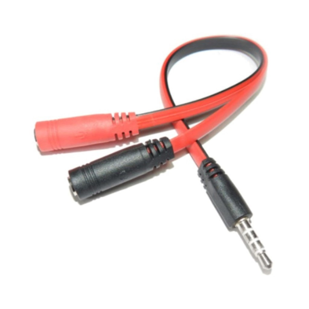 Cáp chia Tai Nghe 3.5 Mic và Loa - Jack Chia  Cổng Tai Nghe-OTG 4
