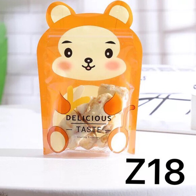 Túi zip đựng bánh/kẹo Khỉ Z18 (50c)