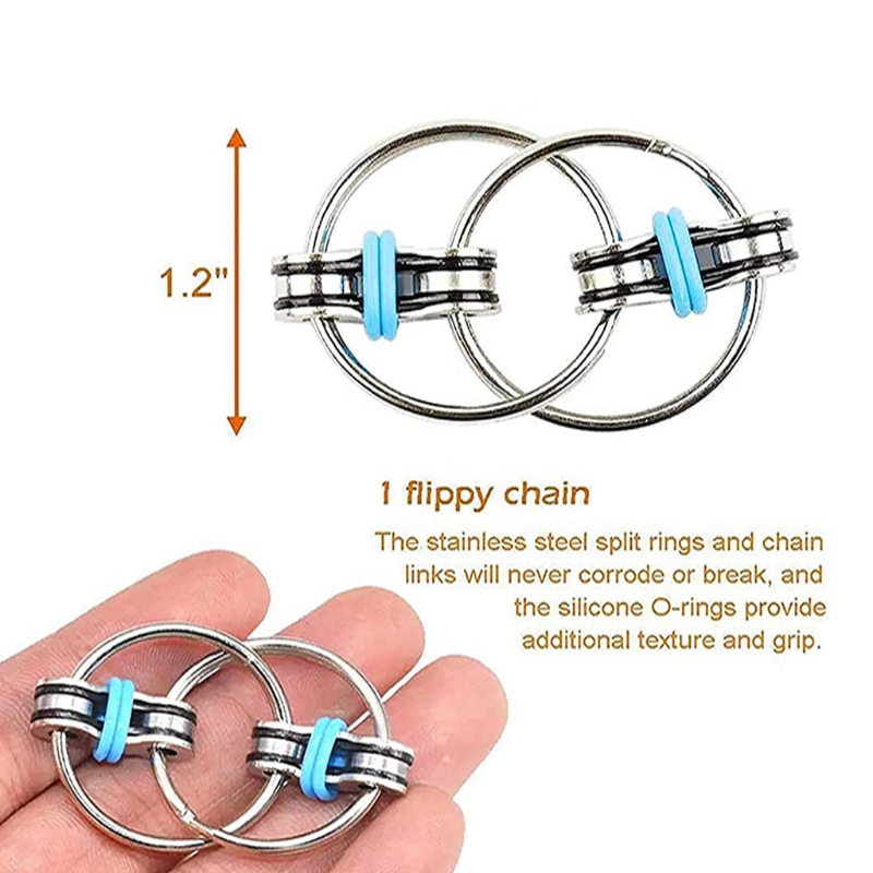 Bộ móc khoá đồ chơi nhấn bong bóng