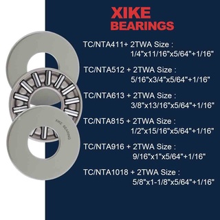 Xike tc/nta411 tc/nta512 tc/nta613 tc/nta815 tc/nta916 tc/nta1018 vòng bi lăn kim lực đẩy