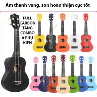 Hình ảnh Đàn Ukulele Soprano Cao Cấp Carbon Và Gỗ- Tặng Full Phụ Kiện - đàn ukulele soprano giá rẻ âm hay chính hãng