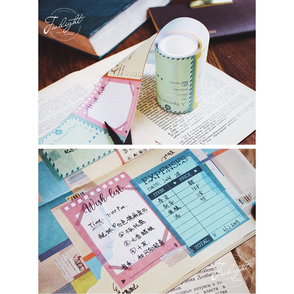 Băng dính washi tape WST124