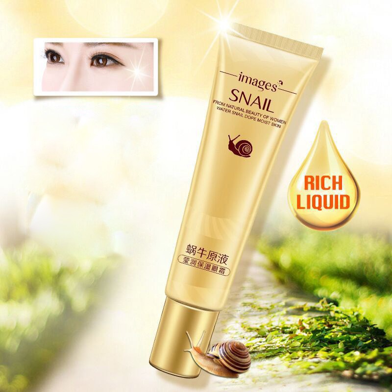 Kem dưỡng da mắt tinh chất ốc Sên Snail Images 20g xóa nếp nhăn mờ quầng thâm hiệu quả - Gấm cosmetics