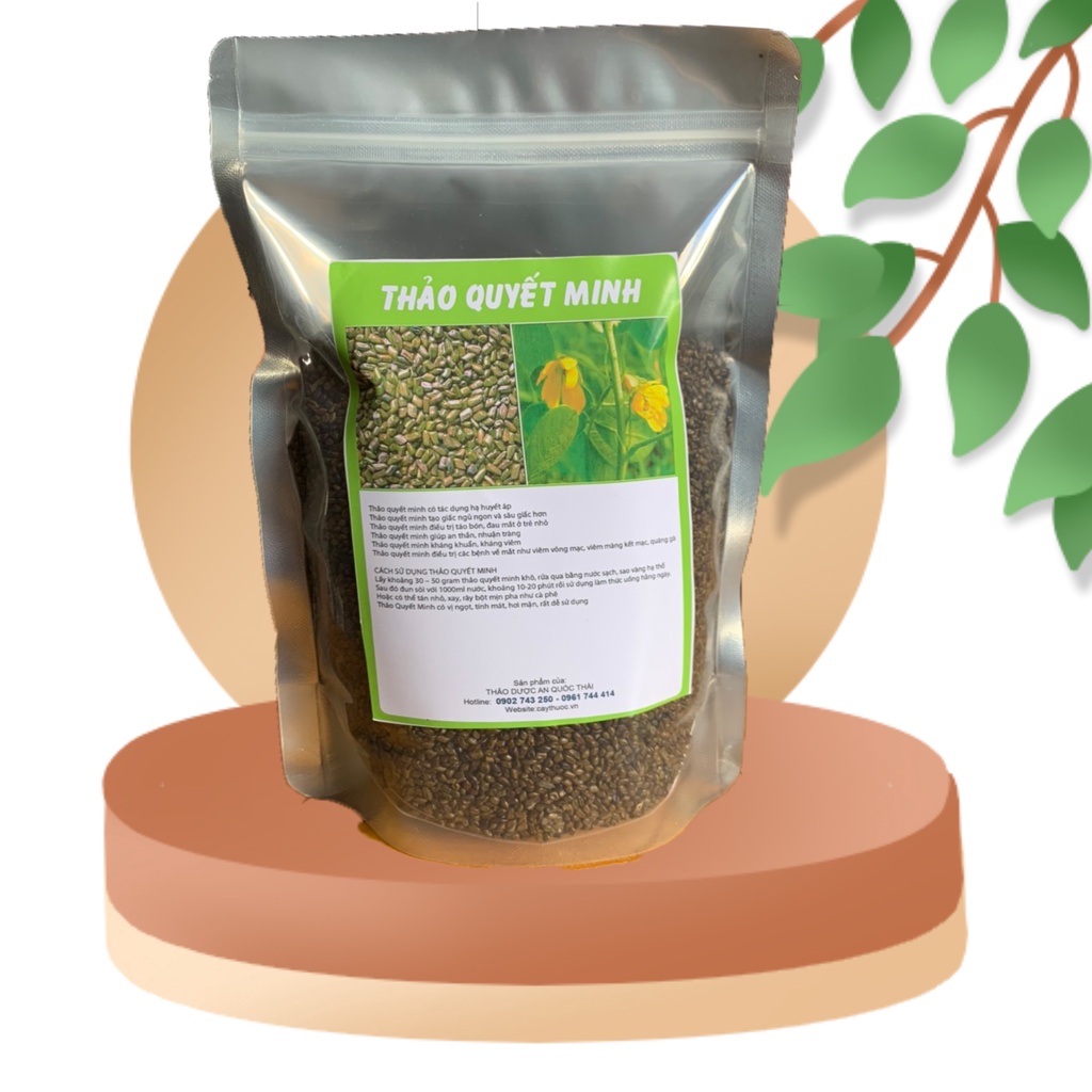 1KG Thảo Quyết Minh (Hạt Muồng Ngủ, Đậu Muồng) Sạch, Thơm, Trà Thảo Quyết Minh Giúp Ngủ Ngon, Hạ Huyết Áp, Thanh Nhiệt