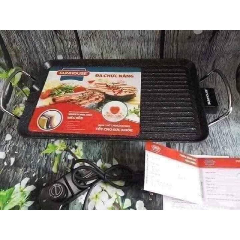 Bếp nướng điện Sunhouse SHD:4607 ( bếp nướng điện không khói)